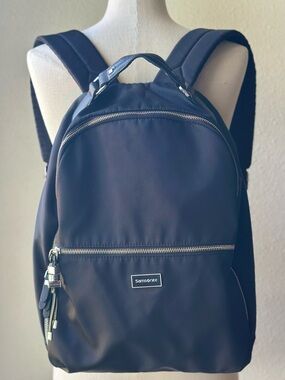 Samsonite Karissa Biz 14.1" Laptop Backpack Black Nylon Travel School Bag